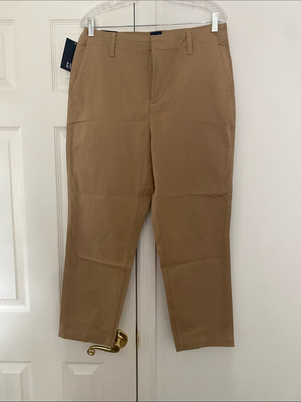 GAP Women's Straight Leg Chinos in Tan